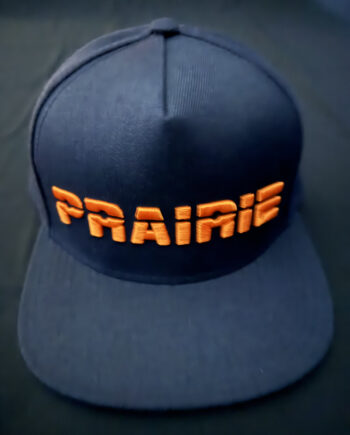 Navy and Orange Prairie Hat